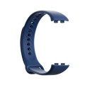 For Honor Band 9 Black Buckle TPU Watch Band(Midnight Blue)