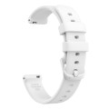 For Garmin Lily 2 Silicone Watch Band Wristband(White)