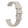 For Garmin Lily 2 Silicone Watch Band Wristband(Sand Gray)