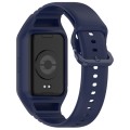 For Xiaomi Mi Band 8 Pro Solid Color Integrated TPU Watch Band(Navy Blue)