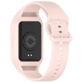 For Xiaomi Mi Band 8 Pro Solid Color Integrated TPU Watch Band(Light Pink)