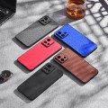 For Motorola Edge 40 Neo Cloth Texture PU + TPU Phone Case(Brown)