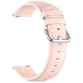For CMF Watch Pro D395 22mm Round Tail Genuine Leather Watch Band(Pink)
