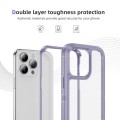 For iPhone 15 Pro Max Guard Life Waterproof Frosted Phone Case(Light Purple)