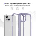 For iPhone 15 Plus Guard Life Waterproof Frosted Phone Case(Light Purple)