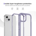 For iPhone 15 Guard Life Waterproof Frosted Phone Case(Light Purple)