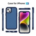 For iPhone 14 Guard Life Waterproof Frosted Phone Case(Royal Blue)