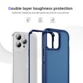 For iPhone 13 Pro Max Guard Life Waterproof Frosted Phone Case(Royal Blue)