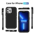 For iPhone 13 Pro Guard Life Waterproof Frosted Phone Case(Black)