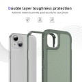 For iPhone 14 Plus Guard Life Waterproof Frosted Phone Case(Green)