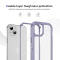 For iPhone 14 Plus Guard Life Waterproof Frosted Phone Case(Light Purple)