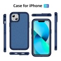 For iPhone 13 Guard Life Waterproof Frosted Phone Case(Royal Blue)