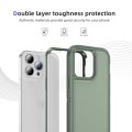 For iPhone 12 Pro Guard Life Waterproof Frosted Phone Case(Green)