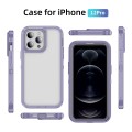 For iPhone 12 Pro Guard Life Waterproof Frosted Phone Case(Light Purple)