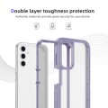 For Samsung Galaxy S23 FE 5G Guard Life Waterproof Frosted Phone Case(Light Purple)