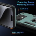 For Infinix Zero 30 Shockproof Metal Ring Holder Phone Case(Green)