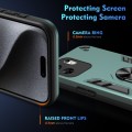 For Infinix Zero 30 4G Shockproof Metal Ring Holder Phone Case(Green)