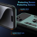 For OPPO K10 Shockproof Metal Ring Holder Phone Case(Green)