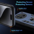 For Realme 12 Pro Shockproof Metal Ring Holder Phone Case(Blue)
