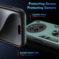For Realme 12 Pro Shockproof Metal Ring Holder Phone Case(Green)