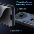 For Realme Nazro 60 Pro Shockproof Metal Ring Holder Phone Case(Blue)