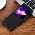 For Samsung Galaxy Z Flip6 AZNS 3D Embossed Skin Feel Phone Case(Black)