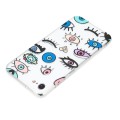 For iPhone SE 2022 / 2020 / 8 / 7 Colorful Painting Pattern TPU Phone Case(Eye Monster)