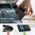 For Google Pixel 8 Pro Elastic Card Bag Ring Holder Phone Case(Black)