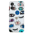 For Xiaomi Redmi 13C 4G Colorful Painting Pattern TPU Phone Case(Eye Monster)