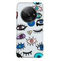 For Xiaomi Redmi A3 Colorful Painting Pattern TPU Phone Case(Eye Monster)