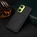 For OnePlus Nord CE 3 Lite D04 Calf Texture Dual Card Slot Holder Phone Case(Black)