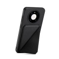 For Huawei Mate 40 Pro D04 Calf Texture Dual Card Slot Holder Phone Case(Black)