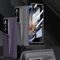 For Honor Magic Vs GKK Integrated Magnetic Blade Ultra-thin Full Coverage Phone Case(Purple)