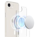 For iPhone SE 2024 Magsafe Scratchproof Acrylic TPU Phone Case(Transparent)
