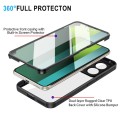For Xiaomi Redmi Note 13 Pro 5G Acrylic + TPU 360 Degrees Full Coverage Phone Case(Green)