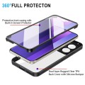 For Xiaomi Redmi Note 13 Pro+ 5G Acrylic + TPU 360 Degrees Full Coverage Phone Case(Purple)
