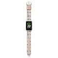For Samsung Galaxy Fit 3 Woolen Leather Watch Band(Light Pink)
