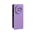 For vivo X Fold3 PC Frosted Texture Diamond Paint Shockproof Phone Case(Purple)