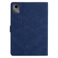 For Xiaomi Redmi Pad SE Coconut Tree Embossed Smart Leather Tablet Case(Blue)