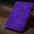 For Lenovo Tab M11 / Xiaoxin Pad 11 2024 Smile Embossed Smart Leather Tablet Case(Purple)