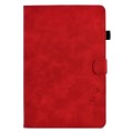 For Lenovo Tab M11 / Xiaoxin Pad 11 2024 Smile Embossed Smart Leather Tablet Case(Red)