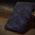 For Lenovo Tab M11 / Xiaoxin Pad 11 2024 Smile Embossed Smart Leather Tablet Case(Black)