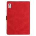 For Lenovo Tab M9 TB-310FU Coconut Tree Embossed Smart Leather Tablet Case(Red)