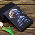 For Lenovo Tab M11 / Xiaoxin Pad 11 2024 Electric Pressed Colored Drawing Smart Leather Tablet Case(