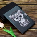 For Lenovo Tab M11 / Xiaoxin Pad 11 2024 Electric Pressed Colored Drawing Smart Leather Tablet Case(