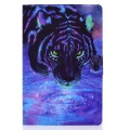 For Lenovo Tab M11 / Xiaoxin Pad 11 2024 Colored Drawing Smart Leather Tablet Case(Starry Sky Lion)