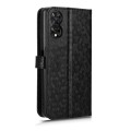 For TCL 50SE Honeycomb Dot Texture Leather Phone Case(Black)