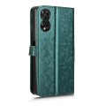 For TCL 50 5G Honeycomb Dot Texture Leather Phone Case(Green)