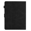 For 10 inch Universal Coconut Tree Embossed Leather Tablet Case(Black)
