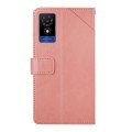 For TCL 502 Y-shaped Pattern Flip Leather Phone Case(Pink)